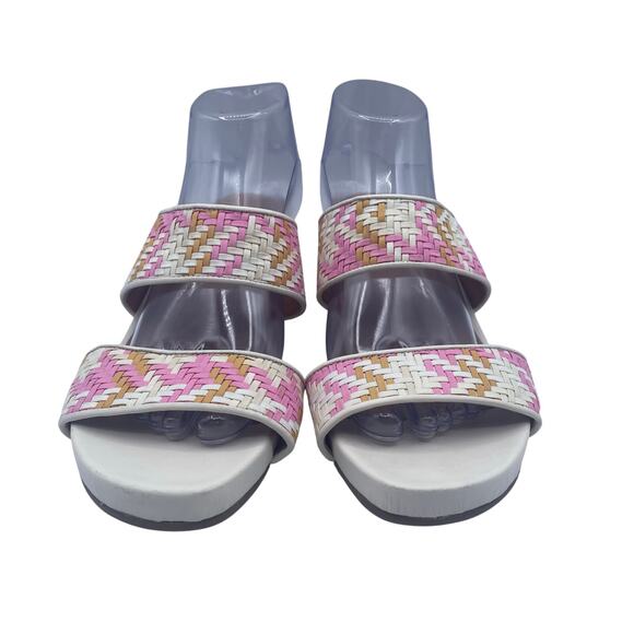 Gentle Souls Kenneth Cole Gisele Sandals Wedge Heels Multi Color Womens 9.5 - Picture 3 of 8